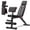 Black, variant on GIKPAL 7 Positions Adjustable Weight Bench With Extended Headrest & Preacher Curl,Foldable Workout Bench Olympic Weight Bench for Home Gym Full Body Strength Training,Support up to 800lbs
