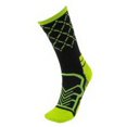 thumbnail image 2 of Brybelly SSOC-015M Basketball Compression Socks, Black & Green - Medium, 2 of 6