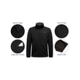 thumbnail image 4 of Little Donkey Andy Men's Lightweight Softshell Jacket Windbreaker for Running Travel Hiking, Windproof, Water-resistant (Black S), 4 of 7