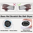 thumbnail image 4 of Difusor universal para secador de pelo rizado, control del encrespamiento, compatible con secadores de 1,38 x 3,35 pulgadas, color negro., 4 of 5