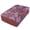 Purple Peacock, variant on Premium Soft Fitted Sheet for Blow Up Bed Mattress Sheets with Zipper for Camping Office Bedroom, Red Geo Print