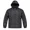 Black, variant on Men's Hooded Nylon Full Zip Mesh Lined Lightweight Windbreaker Jacket, Black, XL