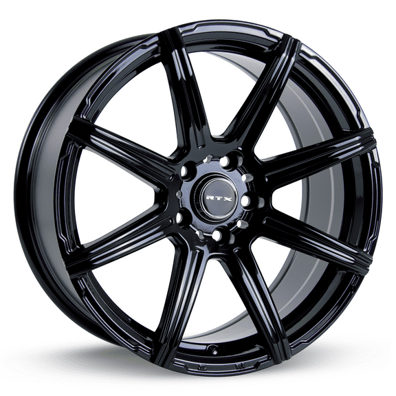 RTX Compass 15x6.5 5x100 38P C73.1 Gloss Black Wheel
