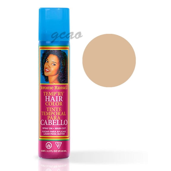 Jerome Russell Temp'Ry Color Spray, Light Blonde, 2.2 Oz