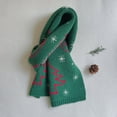 thumbnail image 5 of ufehgfjh Holiday Gift Finder Christmas Scarf Women's Printed Scarf Holiday Gift Long Unisex Scarf Winter Warm Imitation Wool Neck Scarf Shawl 67x12in, 5 of 5