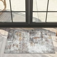 thumbnail image 5 of BERTHMEER 2'x3' Small Abstract Area Rugs for Entryway Doorway indoor Doormats Machine Washable Non-slip, Gray Multi, 5 of 5