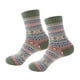 thumbnail image 4 of Calcetines gruesos de invierno para hombre, cómodos, térmicos, vintage, de jacquard, hasta la pantorrilla ejercito verde, 4 of 9