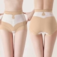 thumbnail image 4 of Njagoc3 Seamless Panties for Women High Waisted Tummy Control Shaping Breathable Briefs, 4 of 6