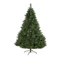 thumbnail image 3 of Nearly Natural 7.5ft. West Virginia Full Bodied Mixed Pine Artificial Christmas Tree with 600 Clear LED Lights and Pine Cones, 3 of 8