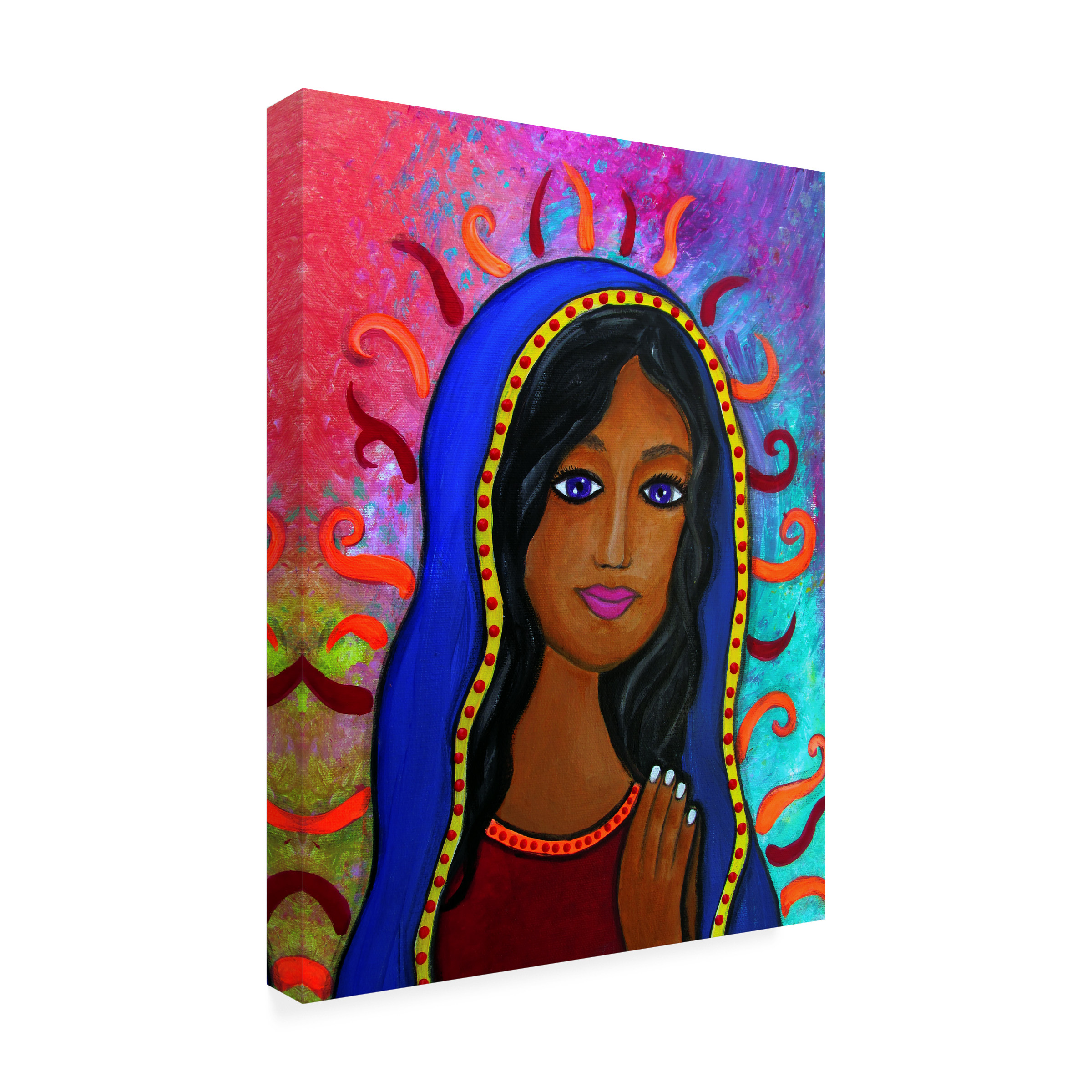 Trademark Fine Art 'Our Lady Of Guadalupe' Canvas Art by Prisarts