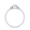 thumbnail image 2 of Certified Pear Lab Grown Diamond Engagement Ring, 0.6 Carat - EF-VS Quality - With Jewelry Box, 14K White Gold, US 4.00, 2 of 8