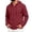 19# Wine, variant on Zip Up Hoodie Men Long Sleeve Lightweight Solid Color Plain Hooded Sweatshirts Casual Fall Spring Track Jackets