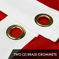 thumbnail image 3 of G128 Combo Pack: American USA Flag 1x1.5 Ft & Tennessee TN State Flag 1x1.5 Ft | Both ToughWeave Series Embroidered 300D Polyester, Embroidered Design, Indoor/Outdoor, Brass Grommets, 3 of 9
