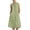 Green summer dress, variant on Women Button Down Sundress Trendy Sleeveless V Neck Collared Tank Dress 2026 Summer Cotton Shirt Dresses with Pockets Navy,M