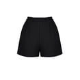 thumbnail image 3 of Paiwinds Women's Casual Chino Shorts with Pockets High Waist Vintage Summer Beach Shorts Elastic Waist Pants, 3 of 8
