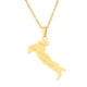 thumbnail image 4 of Collar de amistad Jumpingount mapa italiano étnico Oro, 4 of 6