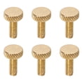 thumbnail image 1 of Electric Guitar Fine Tuning Screw, 6 Pcs M4 Thread Tremolo Bridge String Locking Screw Accurate Size Metal Easy To Install  for Replacement Black,Silver,Gold, 1 of 7