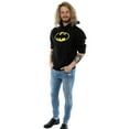 thumbnail image 4 of DC Comics Mens Batman Logo Hoodie, 4 of 5