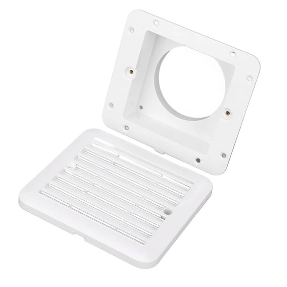Baguer Rv Side Vent Grille Water Resistant Air Exchange Versatile Rv Ventilation Outlet Suitable for Rvs, Campervans, Motorhomes, Yacht