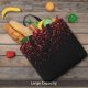 thumbnail image 5 of Balery Red Glitter1 Bolsa de Mano para Mujeres con Cremallera, Bolsa de Gimnasio con Compartimentos, Bolsa para Laptop, Bolsa para Trabajo, 5 of 7
