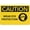 Warning Sign 5, variant on Caution Overhead Work Sign - 8"x12" Tin Metal Sign for Garden Yard Wall Decor
