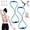 2pcs-c, variant on Saludea Resistance Band, Figure 8 Resistance Band with Handles, Stretch Fitness Strap for Full-Body Workouts, Strength Training, Flexibility, Exercise Elastic Rope for Home, Gym