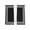 Black, variant on Sheer Curtain Panels Geometric Greek Key Design Rod Pocket Voile Window Curtains Beige Window Treatments Ligh Filtering Privacy Curtain Drapes for Bedroom Living Room 2 Panel Set 72 Inch Length,