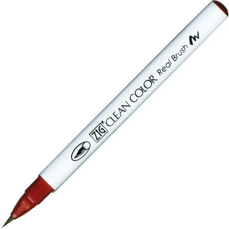 UPC: 0847340027164 | Kuretake Zig Clean Color Real Brush Marker  Deep Red
