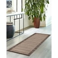 thumbnail image 2 of Rugs.com Angelica Collection Rug – 10 Ft Runner Light Brown Medium Rug Perfect For Hallways, Entryways, 2 of 8