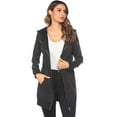 thumbnail image 3 of Zeagoo Women's Zip Up Hoodies Long Sleeve Fall Fleece Jacket Casual Oversized Tunic Hooded Sweatshirt With Pockets Winter Coats, 3 of 10