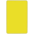 thumbnail image 2 of Pemberly Row Table d'Activités Mobile Rectangulaire à Dessus Haute Pression, Jaune, 2 of 2