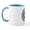White/Blue Inside, variant on CafePress - Greek Mati Evil Eye 4 - 11 oz Ceramic Mug - Novelty Coffee Tea Cup
