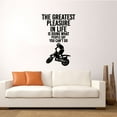thumbnail image 3 of Dirt Bike The Greatest Pleasure In Life Is Doing What People Say You Cant Do Vinyl Wall Sticker Art Decal Sport Boy Kid Room Design Bedroom Bike Extreme Sports Wall Sticker Decor Size (27x30 inch), 3 of 3