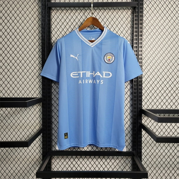 Camiseta De Fútbol Manchester City 2023 2024 Local HAALAND