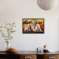 thumbnail image 4 of English Bulldogs and a Pumpkin, Framed Art Print Wall Art by Lilun Sold by Art.Com, 4 of 6