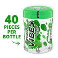 thumbnail image 5 of Trident Vibes Spearmint Rush Sugar Free Gum, 6 Bottles of 40 Pieces (240 Total Pieces), 5 of 12