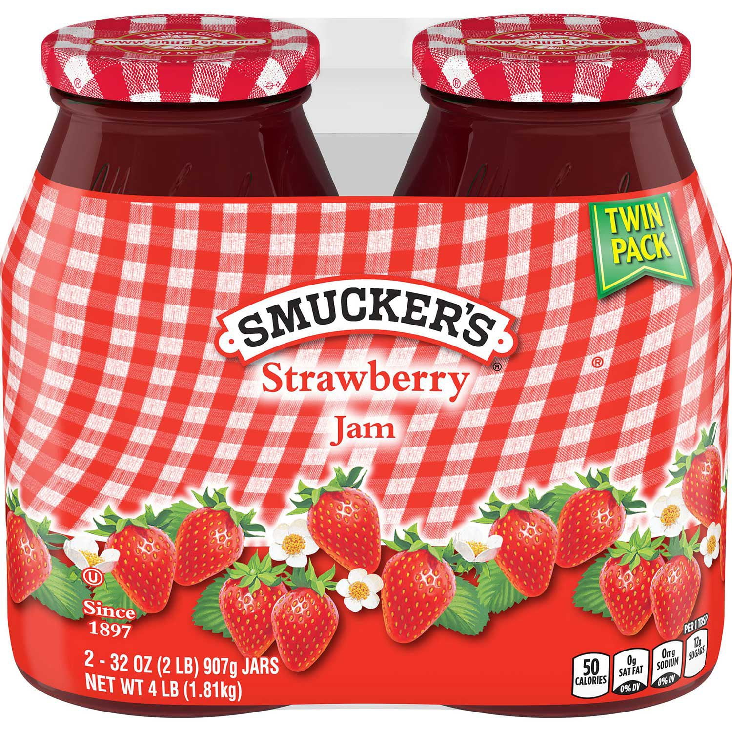Smucker's Strawberry Jam, 64 oz., 2 pk. - Samsclub.com