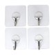 thumbnail image 1 of 8pcs Strong Adhesive Wall Hook Transparent Hooks Seamless Stick Hook Kitchen Wall Hanger, 1 of 3