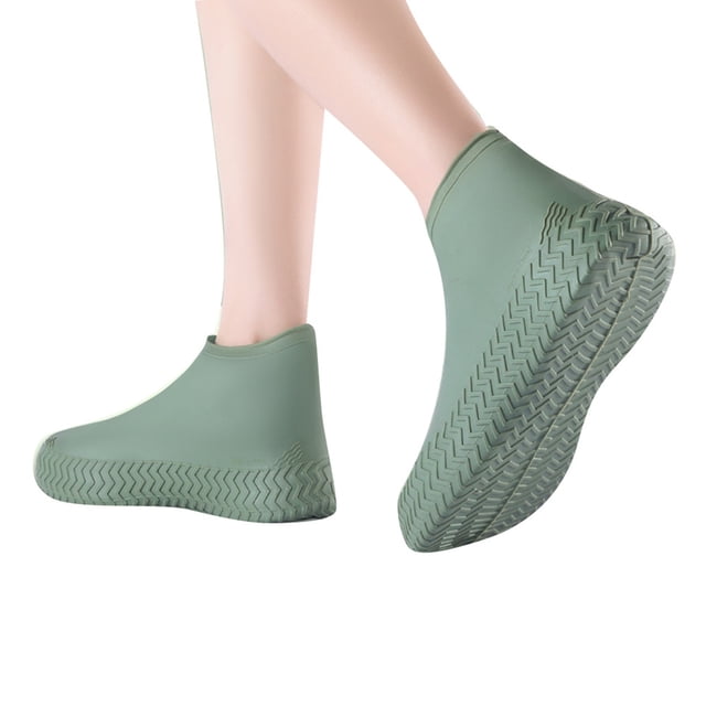 Couvre-chaussures Bottes de Pluie en Latex Équipement de Protection pour Camping en Plein Air Randonnée Marche Cyclisme