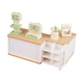 thumbnail image 2 of Kokiya Dollhouse Miniature Register Fun 1:12 Scale for Baby Kids 3 + Years Old Light Wood Color, 2 of 9
