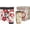 Multicolor, variant on Set of 2 Ceramic Coffee Mugs with Handle and Spill-Proof Lid for Latte, Tea, and Cocoa, 17 Oz, Microwave and Dishwasher Safe, Floral Design