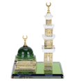thumbnail image 1 of 1 Juego de cúpula musulmana Kaaba mezquita islámica escritorio ornamento mesa coche manualidades decorativas regalos, 1 of 5
