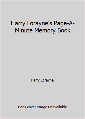 harry lorayne memory numbers