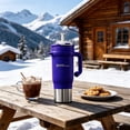 thumbnail image 4 of Vaso térmico de 40 oz con tapa de acero inoxidable Iceberg, gran capacidad, con pajita, ideal para viajes en coche, con aislamiento al vacío, perfecto para el hogar, la oficina o el gimnasio., 4 of 9