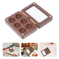 thumbnail image 1 of COMPUKAS Mini Watercolor Paint Set Black Walnut Wood 1Pcs for Artists Travel Friendly Use, 1 of 6