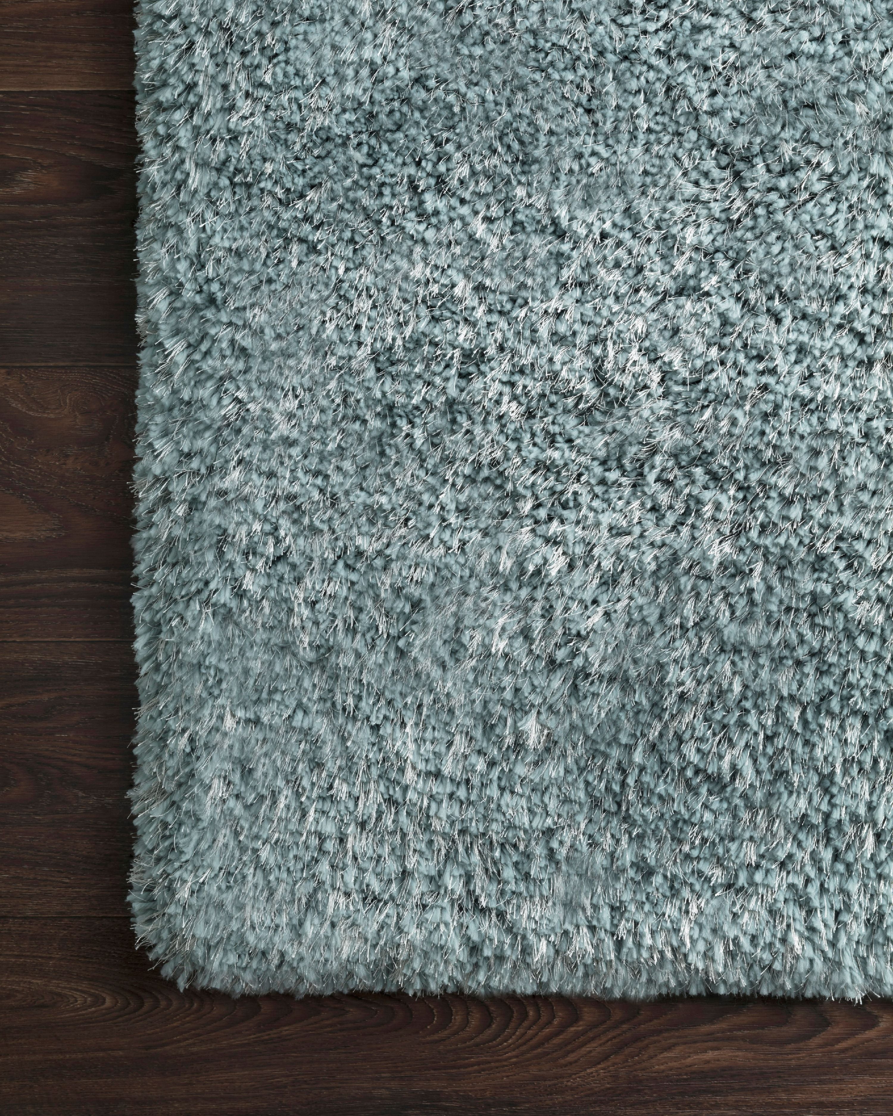 Loloi Mila Shag Solid Spa Area Rug