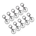 thumbnail image 2 of ZheElen 10pack/lot Metal Key Chain Snap Hooks - Accessories For Personalized Keychain Is Low Gun black 1Set, 2 of 6