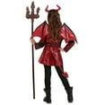 thumbnail image 2 of Kids Leather Devil Costume, 2 of 5