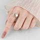 thumbnail image 3 of Anillos para mujer, regalos para mujer, anillo giratorio de estrella para mujer, apertura ajustable, anillo ajustable para dedo y estrella., 3 of 5