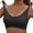 Black, variant on Clearance Wireless Bras with Support Woman Bra Underwears Back Shapewear Padded Bralette Wireless Bras with Support Sports Base Underwears Green XL